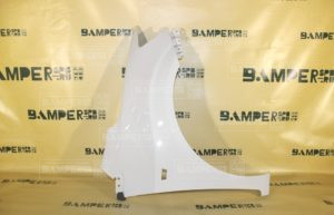 Крыло правое Chevrolet Aveo T300 2011-нв под повт. GAZ, 40R Summit White Белый солид