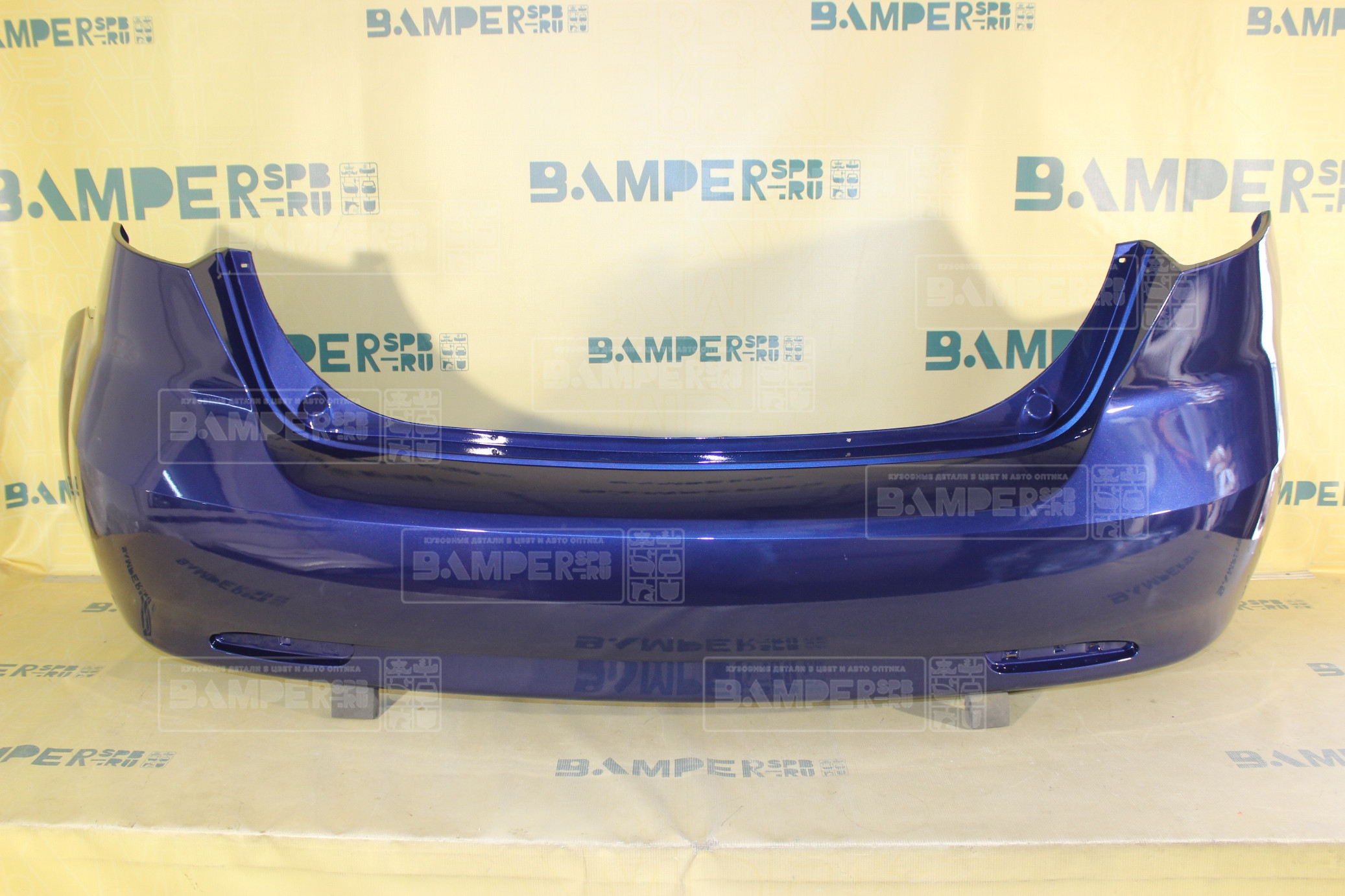 Бампер задний Chevrolet Lacetti 2004-2013 хетчбэк 26V, 15U Imperial Blue Синий Бампер задний Chevrolet Lacetti 2004-2013 хетчбэк 26V, 15U Imperial Blue Синий