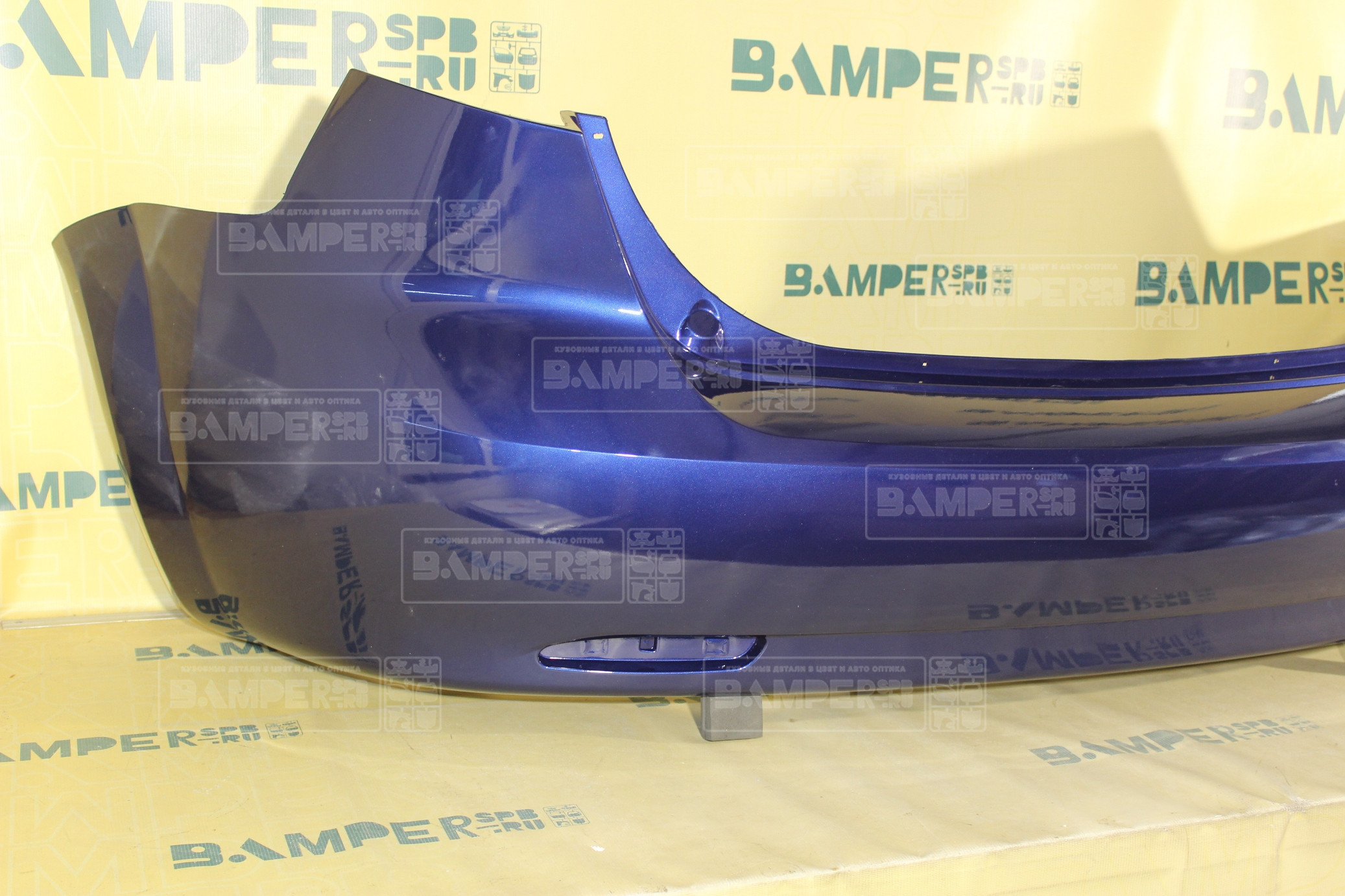 Бампер задний Chevrolet Lacetti 2004-2013 хетчбэк 26V, 15U Imperial Blue Синий Бампер задний Chevrolet Lacetti 2004-2013 хетчбэк 26V, 15U Imperial Blue Синий