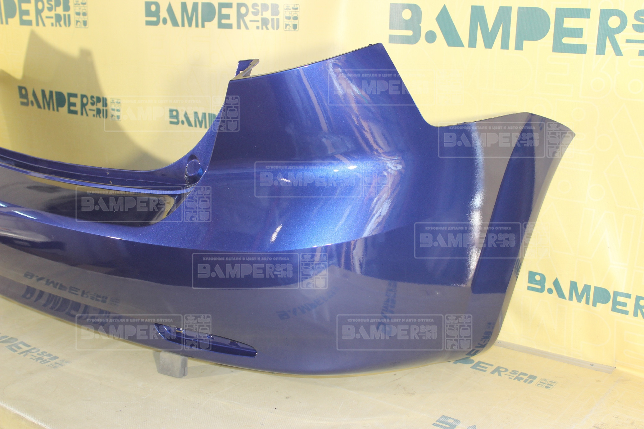 Бампер задний Chevrolet Lacetti 2004-2013 хетчбэк 26V, 15U Imperial Blue Синий Бампер задний Chevrolet Lacetti 2004-2013 хетчбэк 26V, 15U Imperial Blue Синий