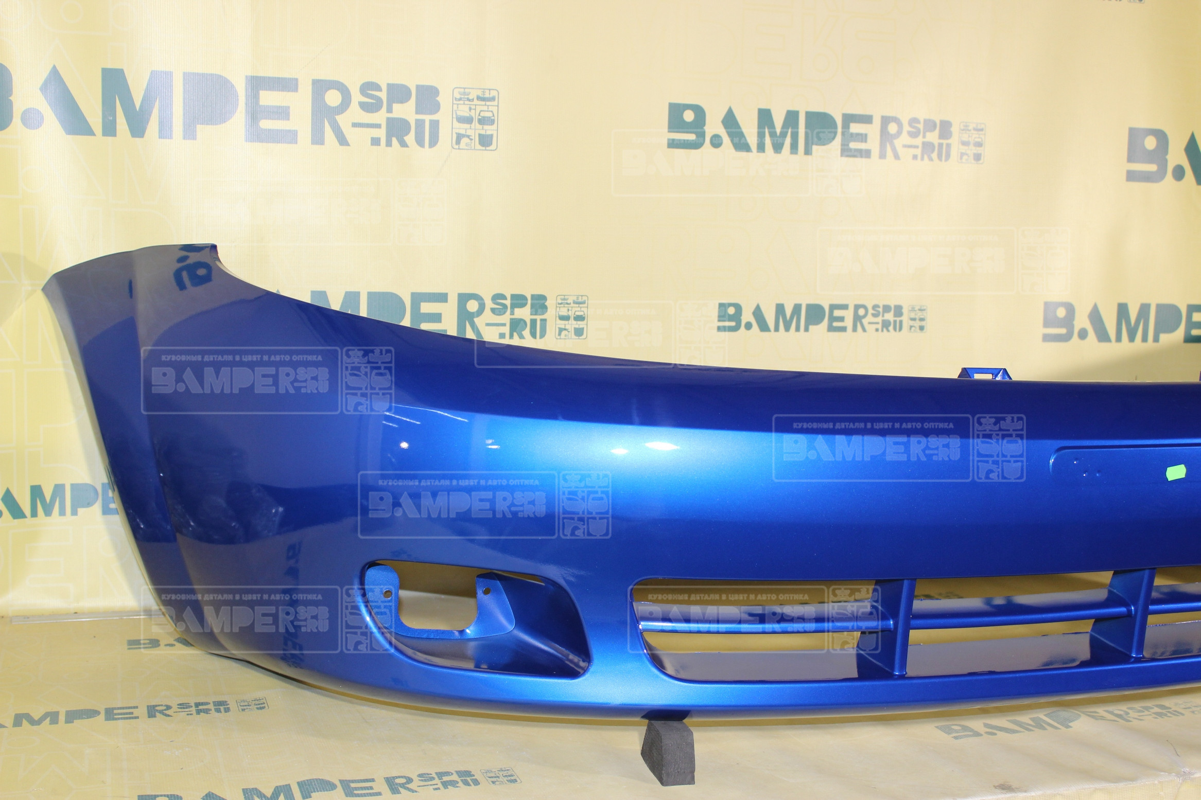 Бампер передний Chevrolet Lacetti 2004-2013 хетчбэк GCT Moroccan Blue Синий Бампер передний Chevrolet Lacetti 2004-2013 хетчбэк GCT Moroccan Blue Синий