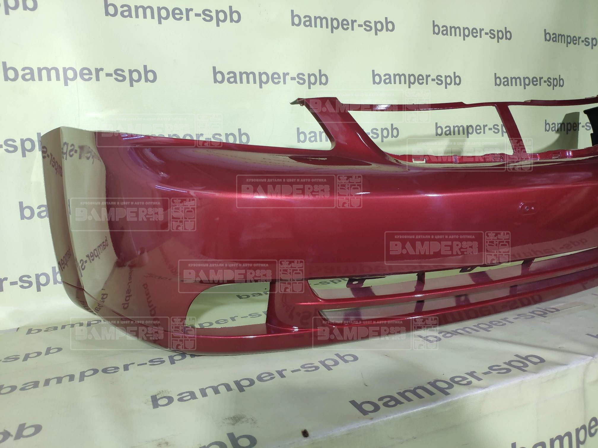 Бампер передний Chevrolet Lacetti 2004-2013 седан, универсал 70U, RGA Red Rock Красный