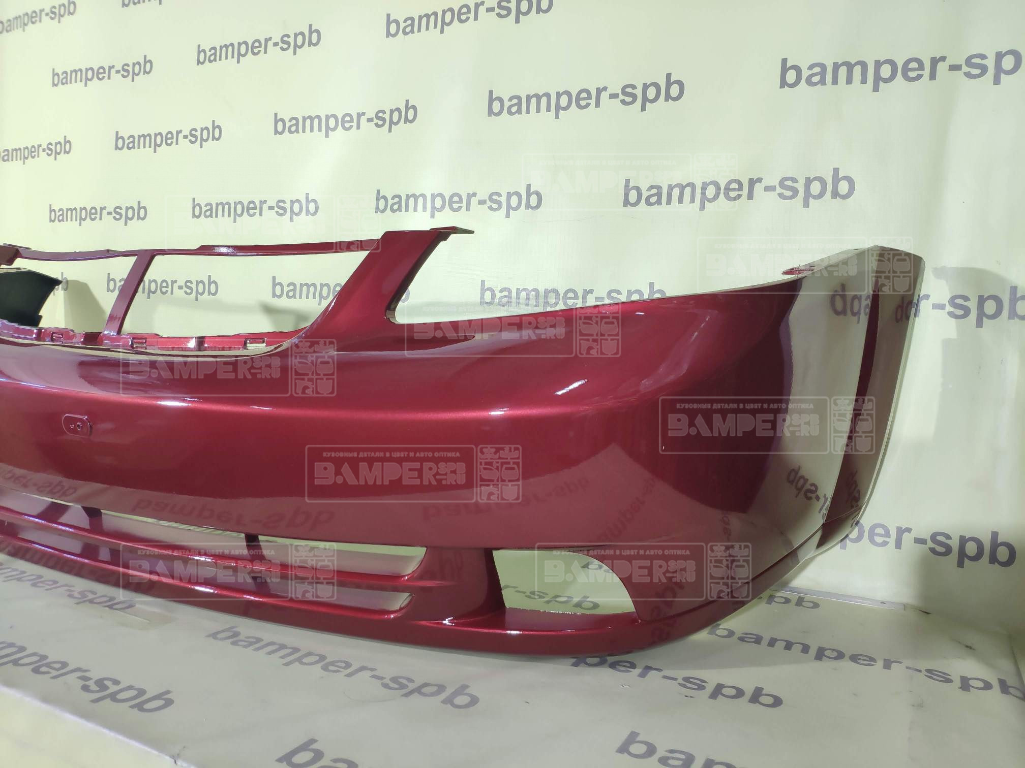 Бампер передний Chevrolet Lacetti 2004-2013 седан, универсал 70U, RGA Red Rock Красный