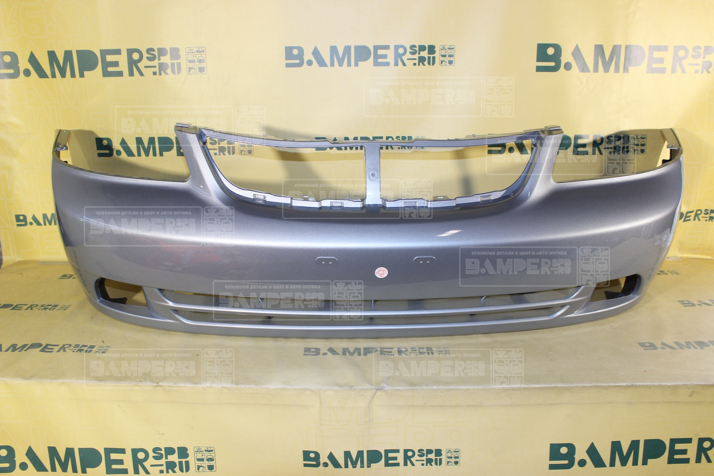 Бампер передний Chevrolet Lacetti 2004-2013 седан, универсал GCW Misty Lake Голубой