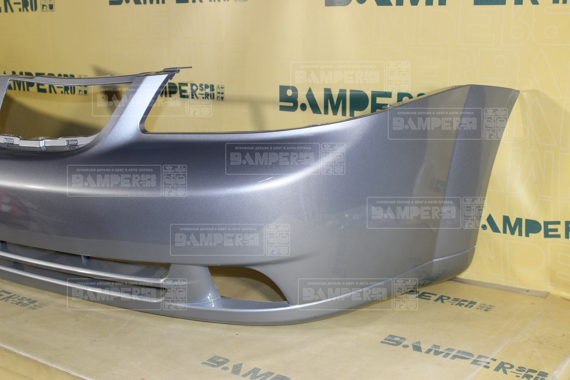Бампер передний Chevrolet Lacetti 2004-2013 седан, универсал GCW Misty Lake Голубой