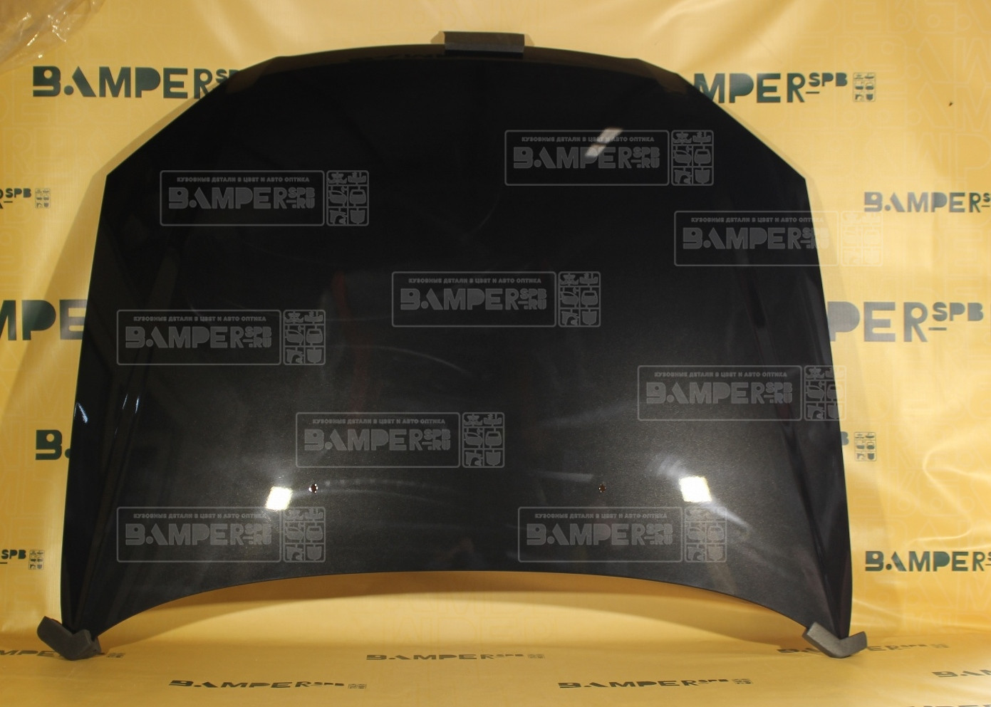 Капот Chevrolet Lacetti 2004-2013 хетчбэк GAR, 22C Carbon Flash Черный