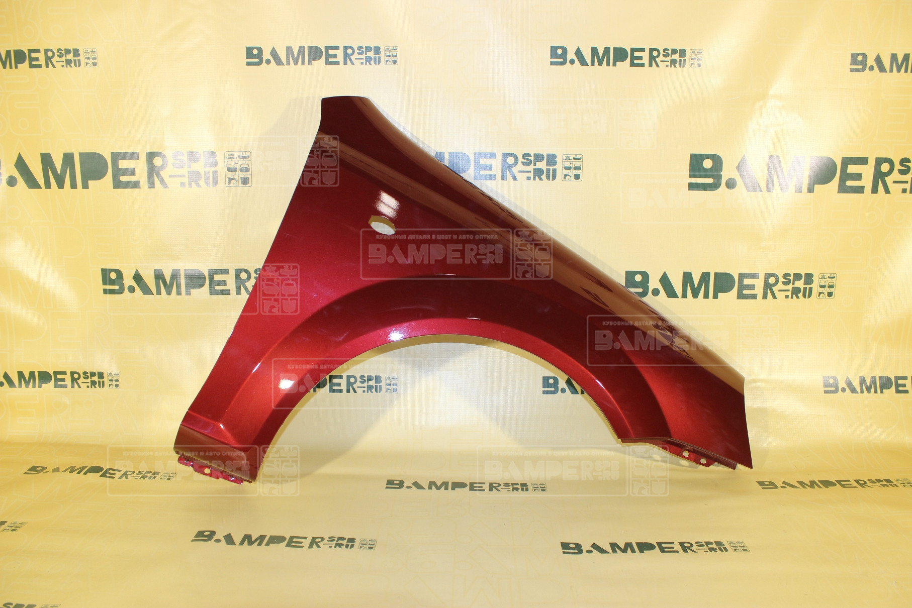 Крыло правое Chevrolet Lacetti 2004-2013 седан, универсал 70U, RGA, Red Rock Красный металлик