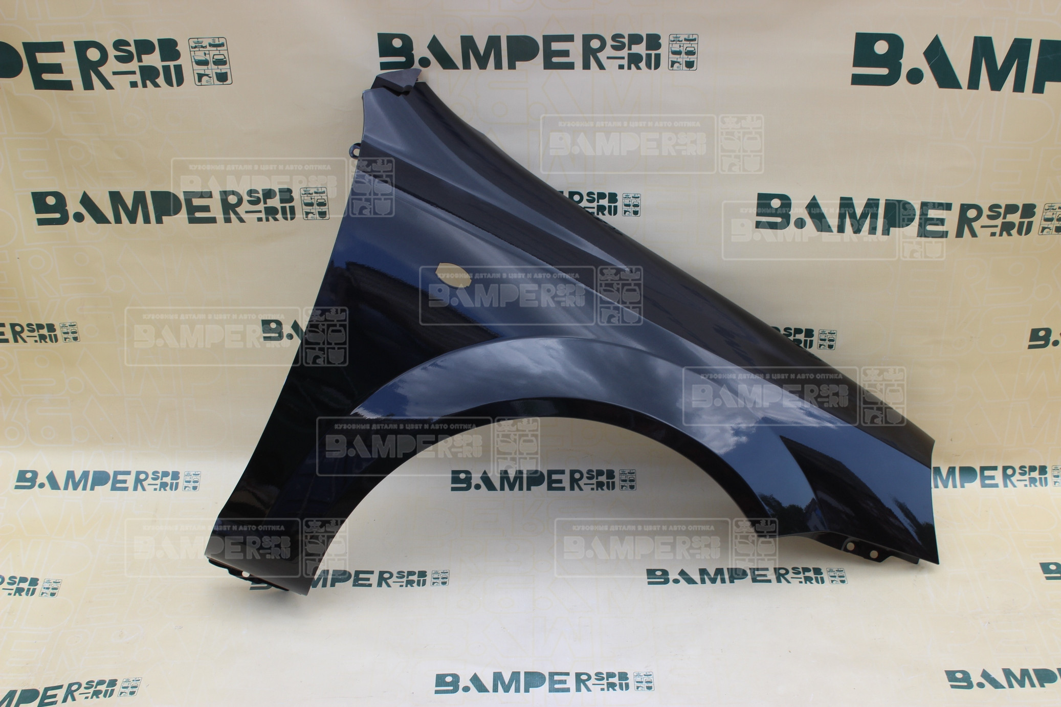 Крыло правое Chevrolet Lacetti 2004-2013 седан, универсал GAR, 22C Carbon Flash Черный металлик Крыло правое Chevrolet Lacetti 2004-2013 седан, универсал GAR, 22C Carbon Flash Черный металлик
