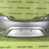 Бампер задний Hyundai Solaris 1 2011-2014 хетчбэк RHM Sleek Silver Серебристый