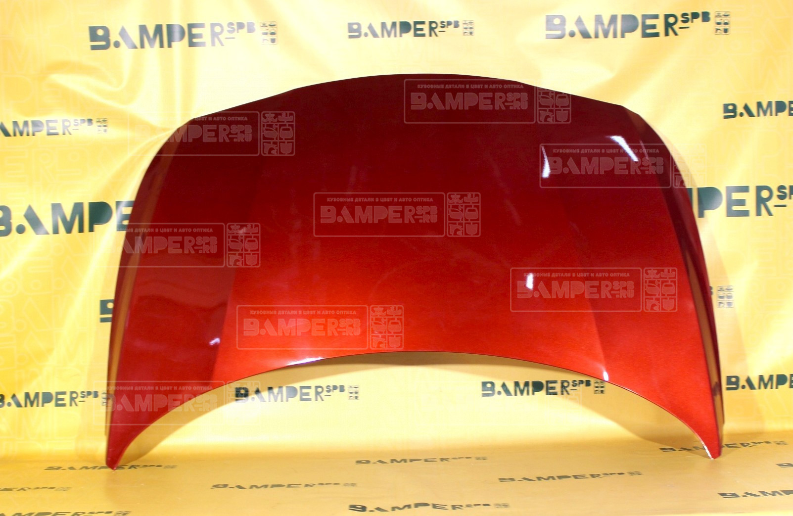 Капот Hyundai Solaris 1 2015-2017 Тайвань TDY Garnet Red Красный