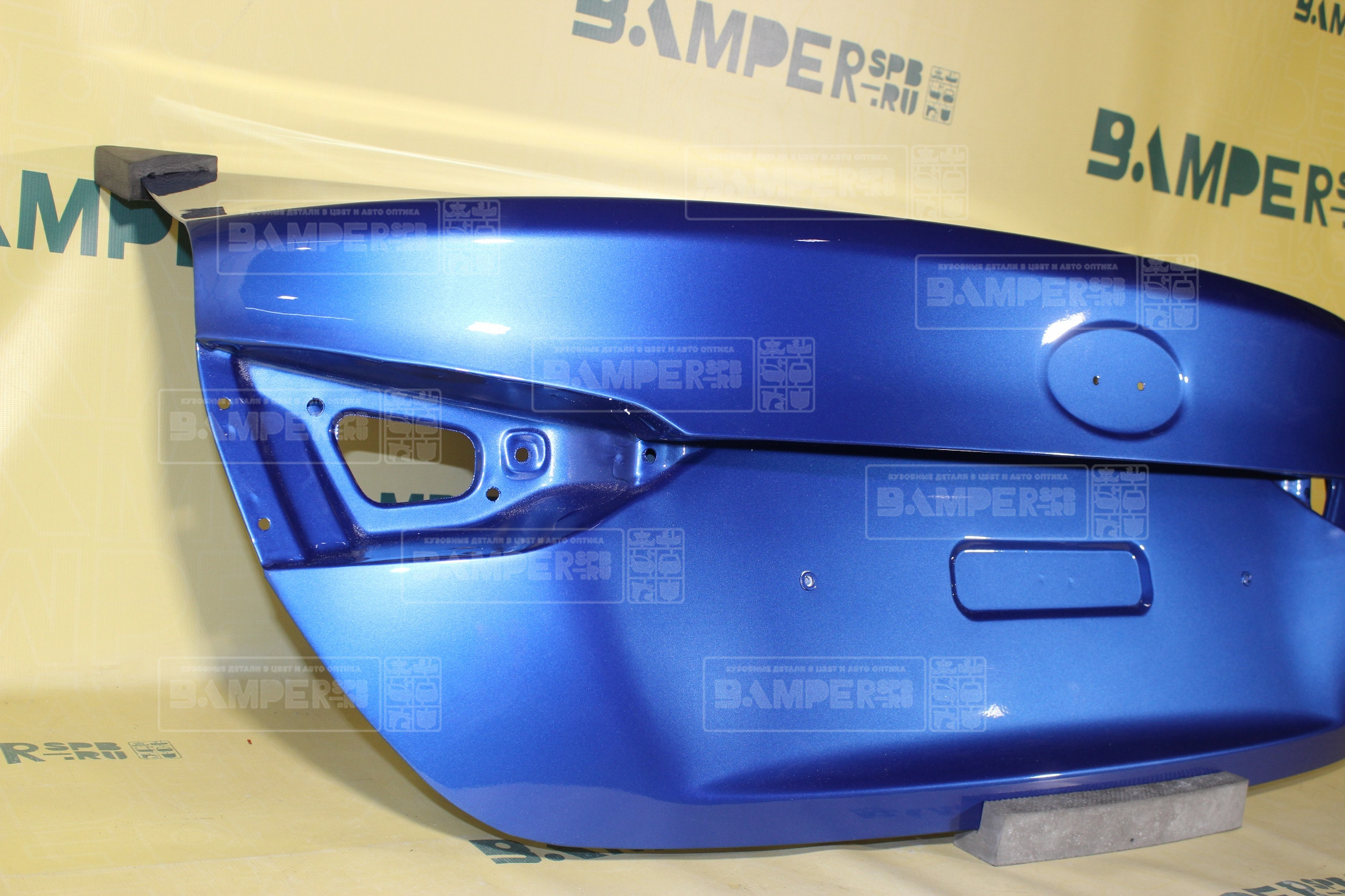 Крышка багажника Hyundai Solaris 2 2017-2023 N4B Marina Blue Синий