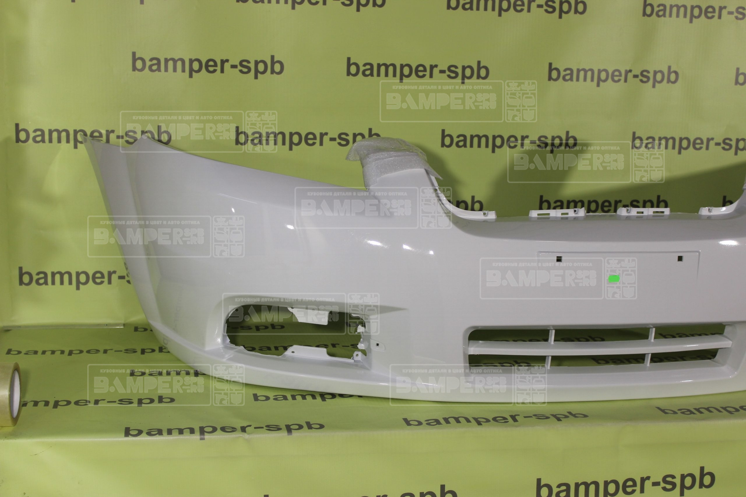 Бампер передний Chevrolet Aveo T250 2006-2012 седан GAZ, 40R Summit White Белый Бампер передний Chevrolet Aveo T250 2006-2012 седан GAZ, 40R Summit White Белый