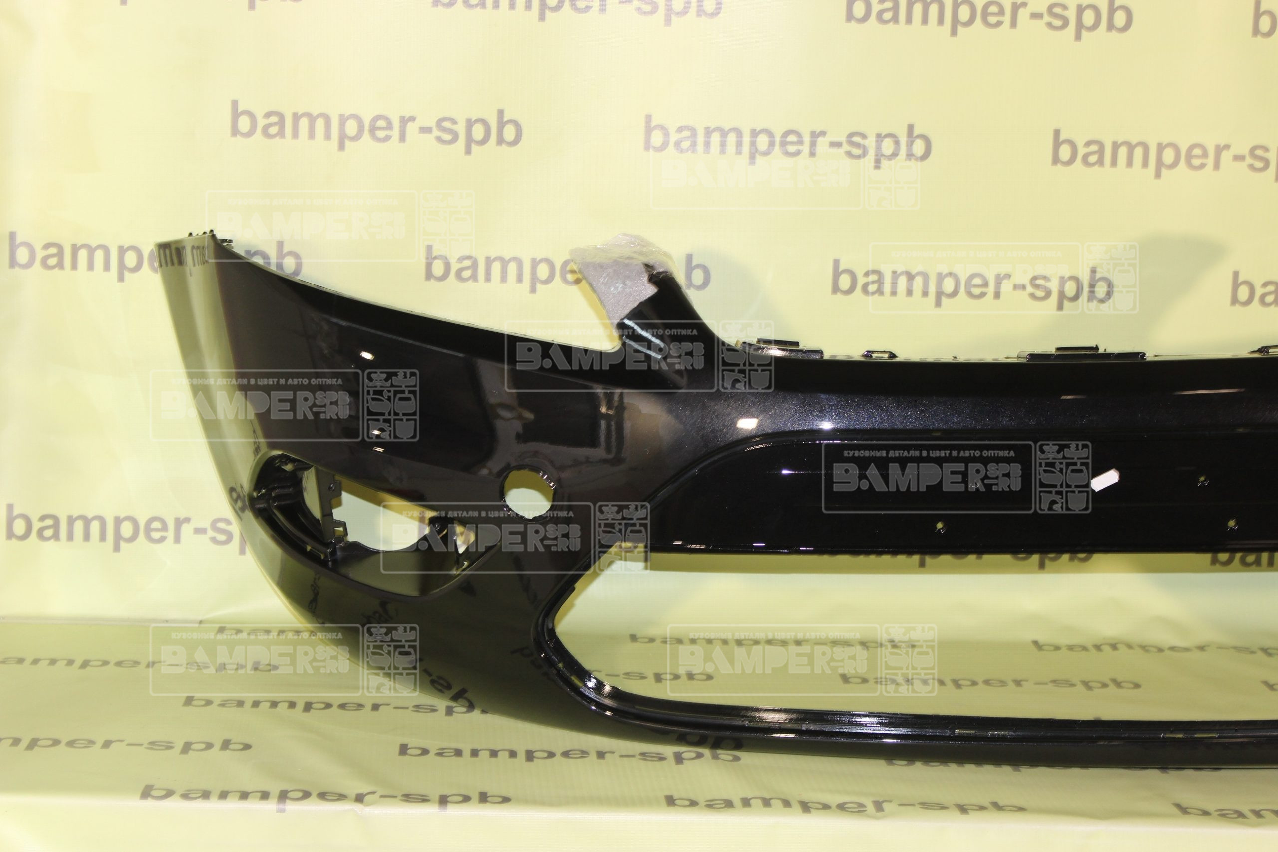 Бампер передний Ford Focus 2 2008-2010 2851, JAYC Panther Black Черный Т.П.