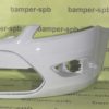 Бампер передний Ford Focus 2 2008-2010 7VTA Frozen White Белый