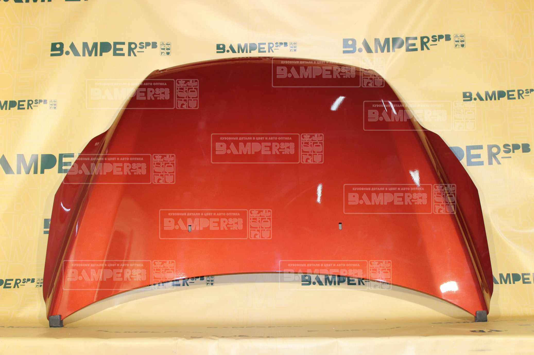 Капот Ford Focus 2 2008-2011 3RSE Tango Красный металлик