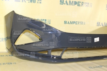 Бампер передний Volkswagen Polo 6 2020-нв 5K, I7F, LI7F Urano Grey Серый