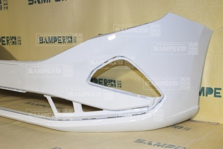 Бампер передний Volkswagen Polo 6 2020-нв B4, LB9A Candy White Белый Т. Бампер передний Volkswagen Polo 6 2020-нв B4, LB9A Candy White Белый Т.