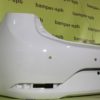 Бампер задний Kia Rio 3 QB 2011-2015 хетчбэк PGU Crystal White Белый