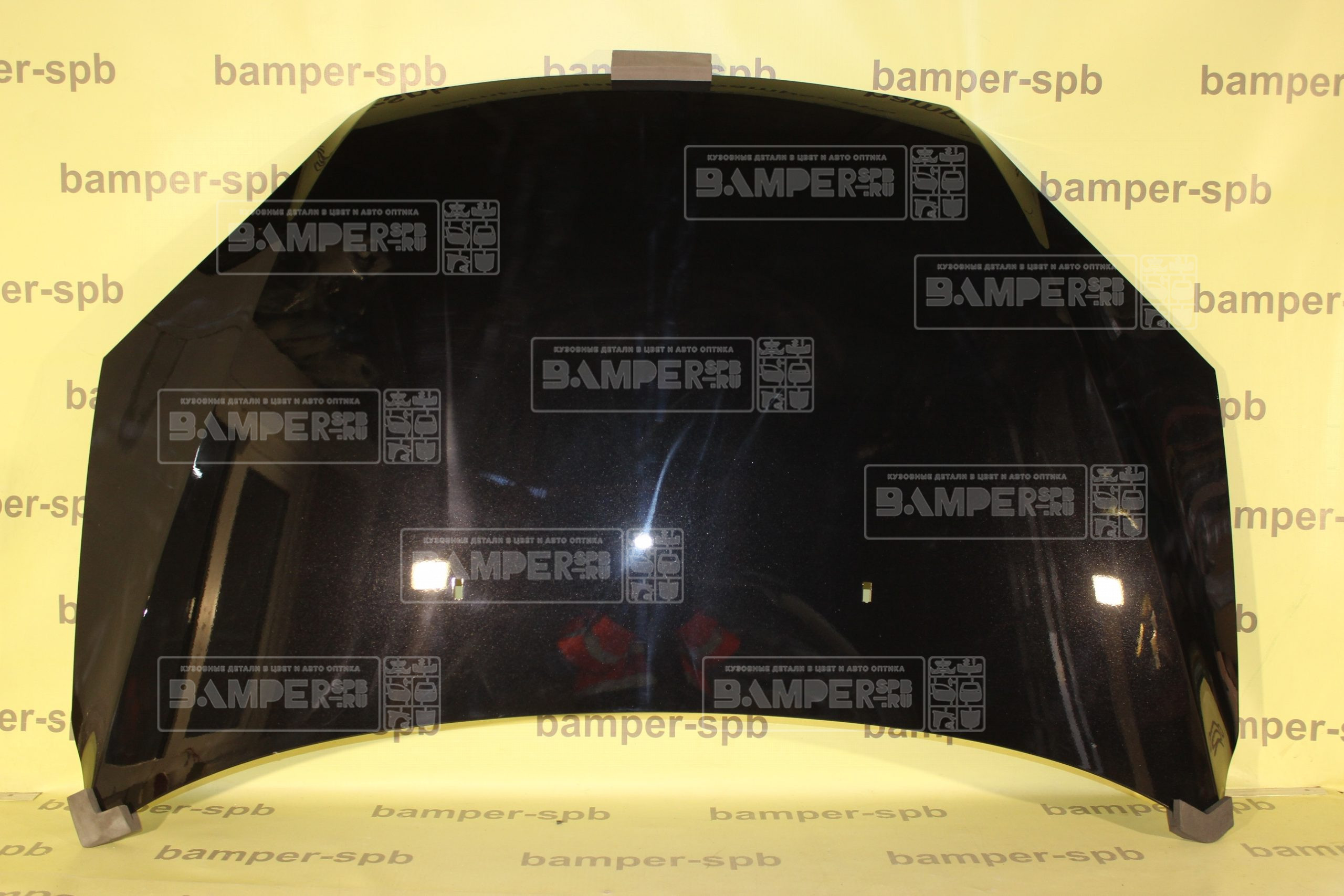 Капот Ford Focus 2 2005-2008 Тайвань 2851, JAYC Panther Black Черный Т.