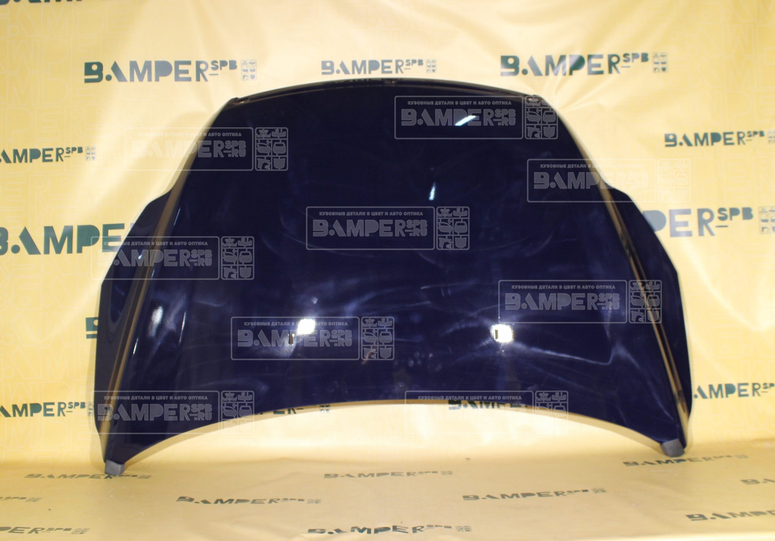 Капот Ford Focus 2 2008-2011 Тайвань 8CWA Blazer Blue Темно-синий T.