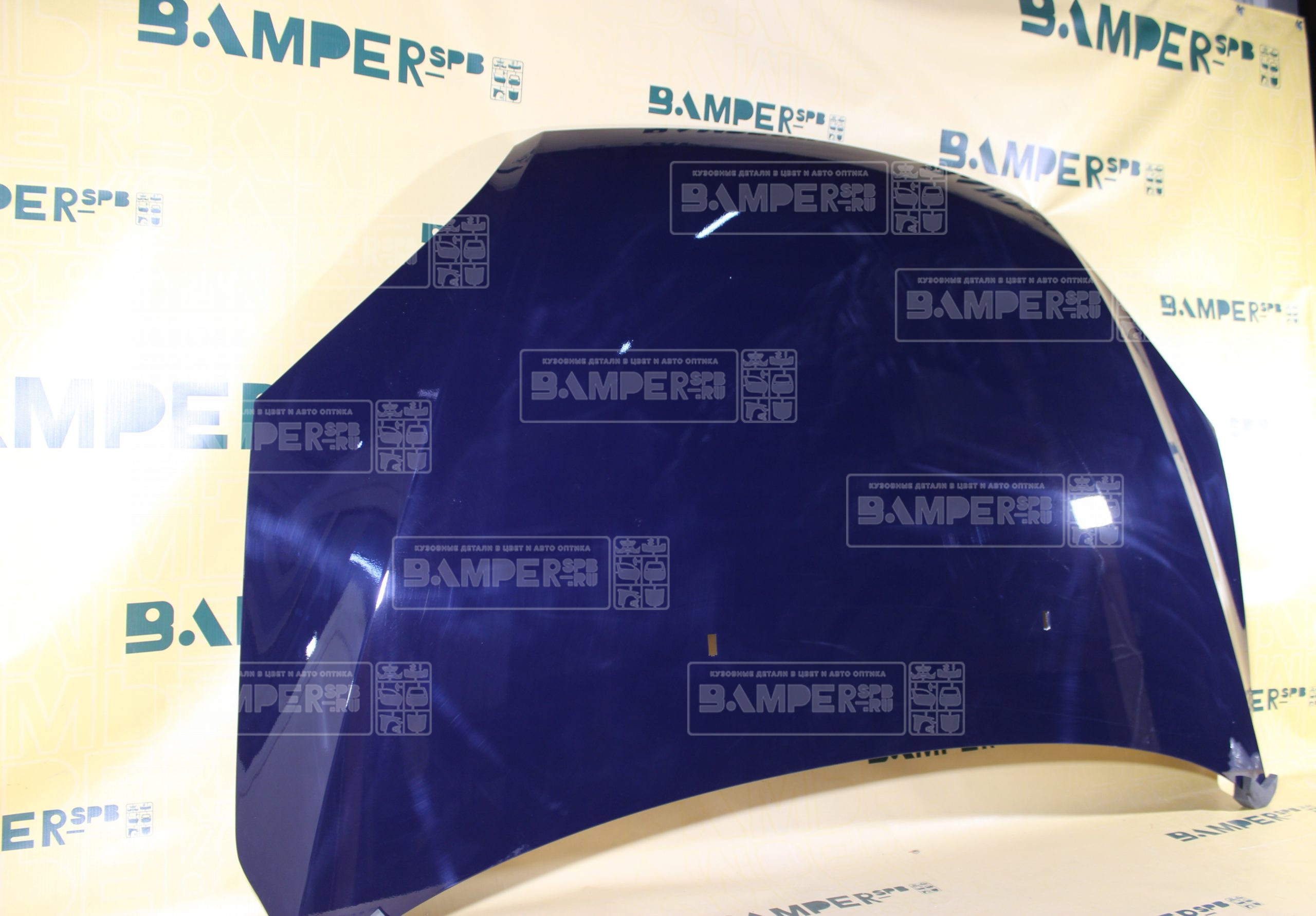 Капот Ford Focus 2 2004-2008 8CWA Blazer Blue Темно-синий