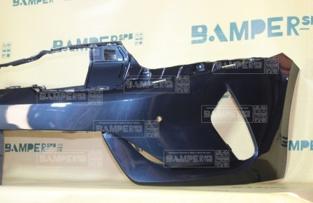 Бампер передний Kia K5 2020-2024 B4U Gravity Blue Синий