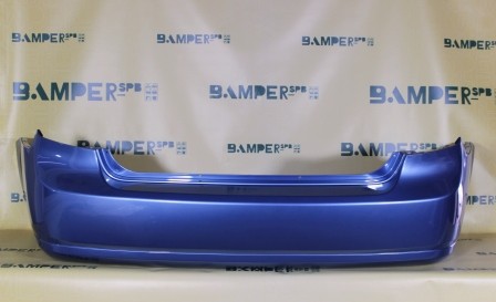 Бампер задний Chevrolet Lacetti 2004-2013 седан 31U Denim Blue Синий