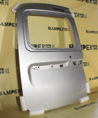 Дверь багажника LADA Largus под стекло левая 691 Платина Серебристый Б.