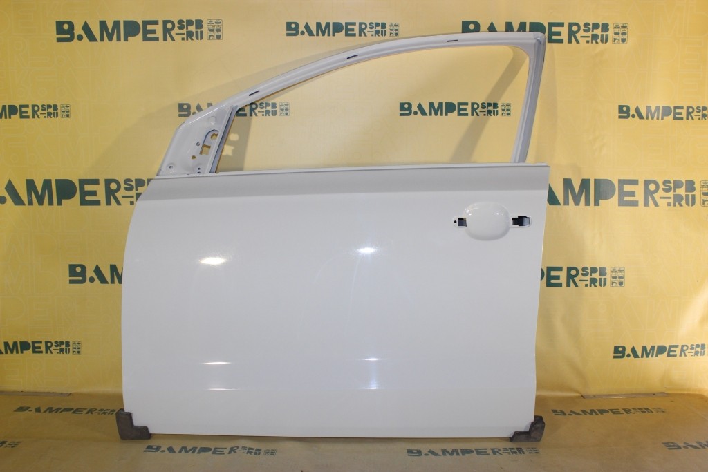 Дверь передняя левая Volkswagen Polo 5 2010-2020 0Q, C9A, LC9A Pure White Белый
