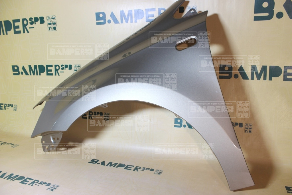 Крыло Volkswagen Polo 5 2010-2020 левое 0N, LA1X Titanium Beige Бежевый Т.