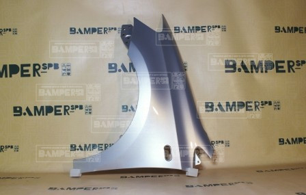 Крыло Volkswagen Polo 5 2010-2020 левое 7B, LR7L Silver Leaf Серебристо-желтый Т.