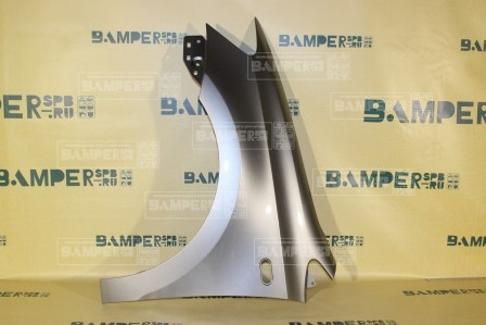 Крыло Volkswagen Polo 5 2010-2020 левое K5, LB7W Tungsten Silver Серебристый Т.-П.