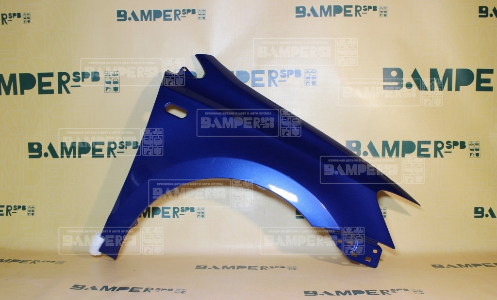 Крыло Volkswagen Polo 5 2010-2020 правое 0A, LB5K Reef Blue Синий