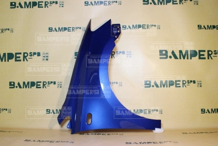 Крыло Volkswagen Polo 5 2010-2020 правое 0A, LB5K Reef Blue Синий