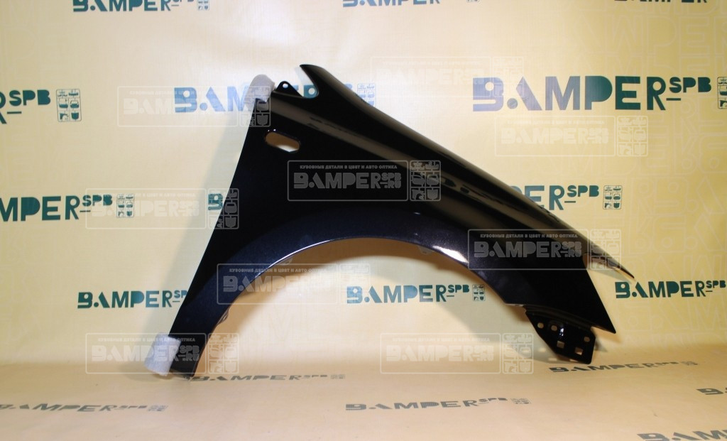 Крыло Volkswagen Polo 5 2010-2020 правое 2T, LC9X Deep Black Черный