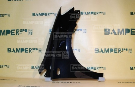 Крыло Volkswagen Polo 5 2010-2020 правое 2T, LC9X Deep Black Черный