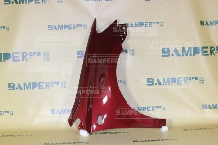 Крыло Volkswagen Polo 5 2010-2020 правое 7H, LА3Q Ruby Red, Cardinal Red Красный Т.
