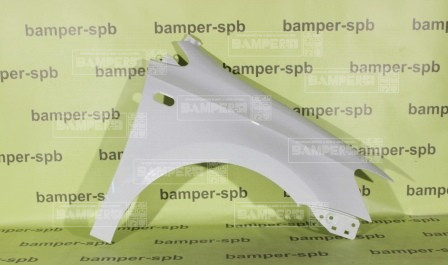 Крыло Volkswagen Polo 5 2010-2020 правое B4, LB9A Candy White Белый