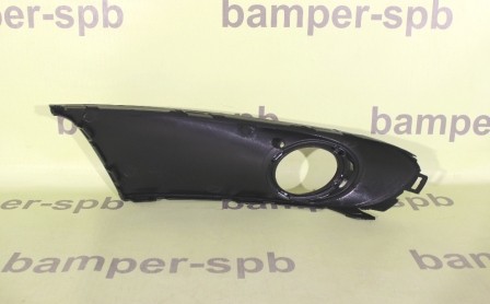 Окантовка противотуманной фары Volkswagen Polo 5 2010-2015 хром левая Э.