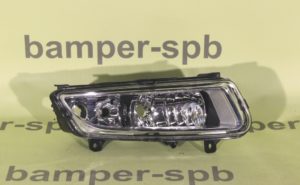 Фара противотуманная Volkswagen Polo 2015-2020 2 лампы правая А.