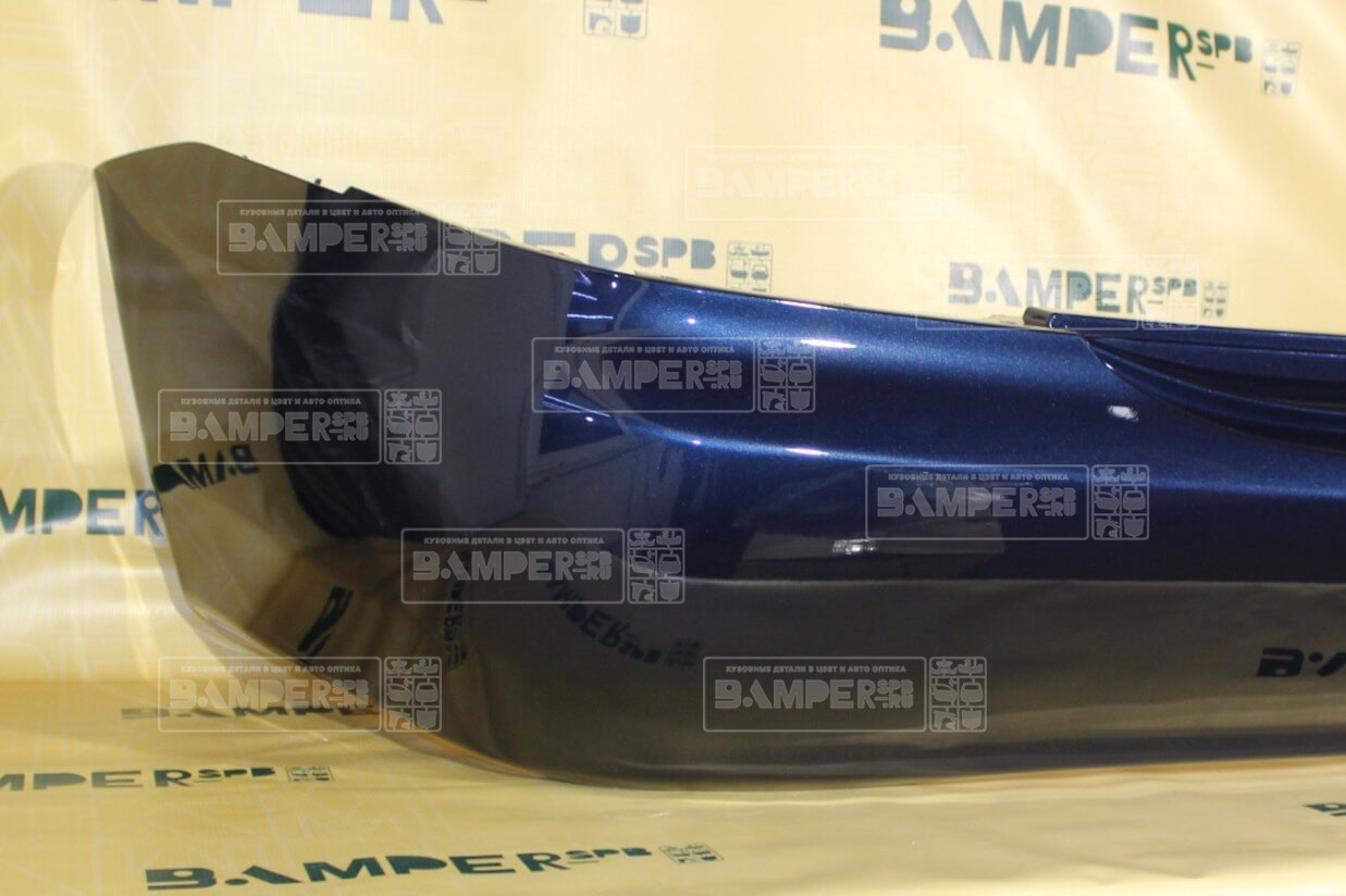 Бампер задний Mitsubishi Lancer 9 2000-2007 седан T54 Dark Blue Синий