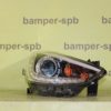 Фара правая Hyundai Solaris 1 2011-2014 светодиодные ДХО LED линзованная, без корректора Э.
