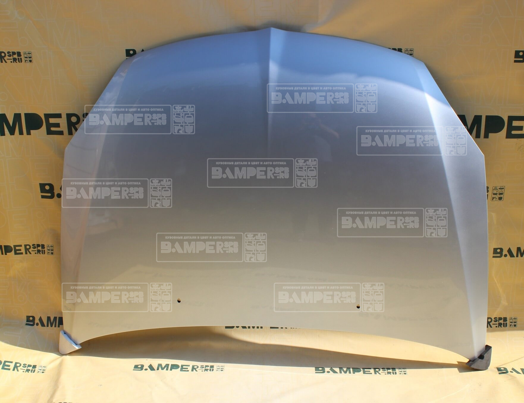 Капот Mitsubishi Lancer 9 2000-2010 A31 Cool Silver Серебристый