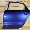 Дверь задняя левая Volkswagen Polo 5 2010-2020 седан 0A, B5K, LB5K Reef Blue Синий
