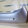 Бампер задний Chevrolet Aveo Т300 2011-2015 хетчбэк GAN, 176 Switchblade Silver Серебристый