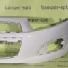 Бампер передний Chevrolet Aveo T300 2011-2015 GAZ, 50U, 40R Summit White, Olympic White Белый