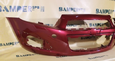 Бампер передний Chevrolet Aveo T300 2011-2015 GCS, 681R Velvet Red Красный Бампер передний Chevrolet Aveo T300 2011-2015 GCS, 681R Velvet Red Красный