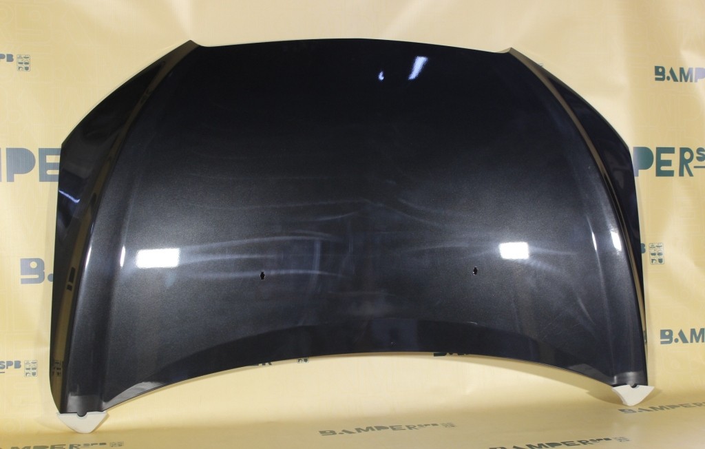 Капот Chevrolet Aveo T300 2011-2015 GAR, 22C Carbon Flash Черный