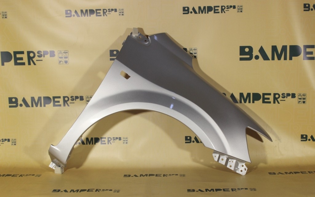 Крыло правое Chevrolet Aveo T300 2011-нв под повт. GAN, 176 Switchblade Silver Серебристый