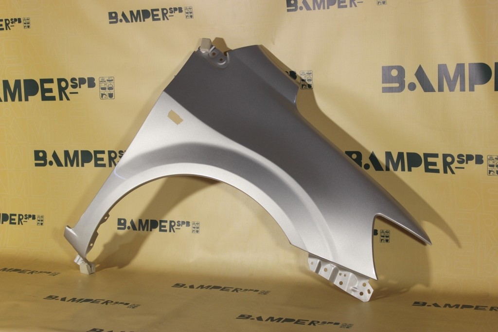 Крыло правое Chevrolet Aveo T300 2011-нв под повт. GAN, 176 Switchblade Silver Серебристый